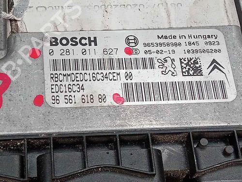 Engine control unit (ECU) PEUGEOT 207 (WA_, WC_) 1.4 HDi | BP15653117M57 