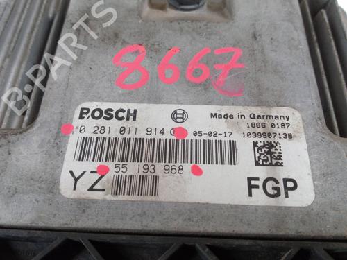 Engine control unit (ECU) OPEL VECTRA C Estate (Z02) 1.9 CDTI (F35) | BP27483392M57