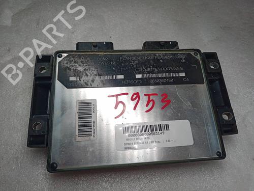 Used Electronic module CITROËN BERLINGO / BERLINGO FIRST MPV (MF_, GJK_, GFK_) 1.9 D (MFWJZ) (70 hp) 17950623