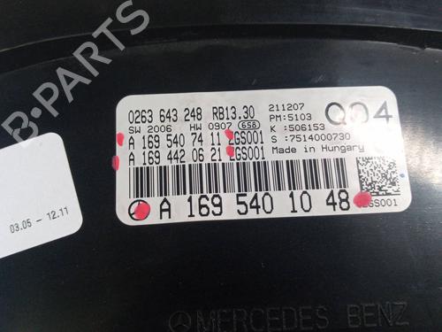Instrument cluster MERCEDES-BENZ B-CLASS Sports Tourer (W245) B 200 CDI (245.208) | BP24621733C47 
