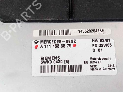 Engine control unit (ECU) MERCEDES-BENZ CLK (C208) CLK 200 Kompressor (208.344) | BP17951524M57 