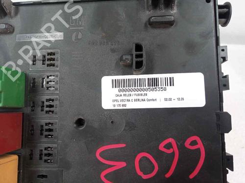 Sikringsdåse OPEL VECTRA C (Z02) 1.9 CDTI (F69) | BP16380770E1 
