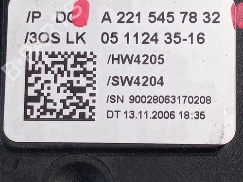 Switch MERCEDES-BENZ S-CLASS (W221, V221) S 450 CDI (221.028, 221.128) | BP24452600I30
