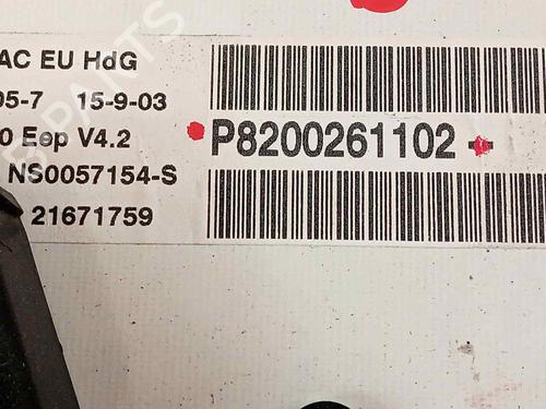 Cockpit RENAULT CLIO II (BB_, CB_) 1.2 16V (BB05, BB0W, BB11, BB27, BB2T, BB2U, BB2V, CB05,... | BP25938815C47 