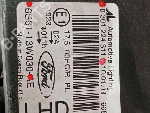 Left headlight FORD FIESTA V (JH_, JD_) 1.4 16V | BP17905945C28 