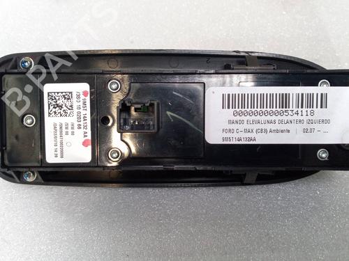 Left front window switch FORD C-MAX (DM2) 1.6 TDCi | BP32439162I27