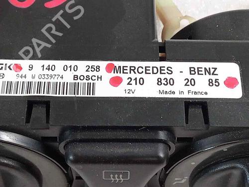 Climate control MERCEDES-BENZ E-CLASS (W124) E 280 (124.029) | BP39193387I5 - Image 5