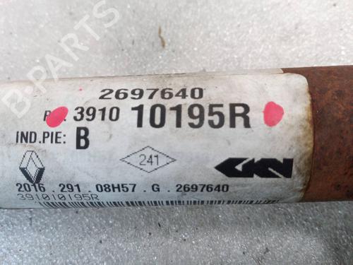 Left front driveshaft RENAULT MEGANE IV Hatchback (B9A/M/N_)  | BP25868372M38 