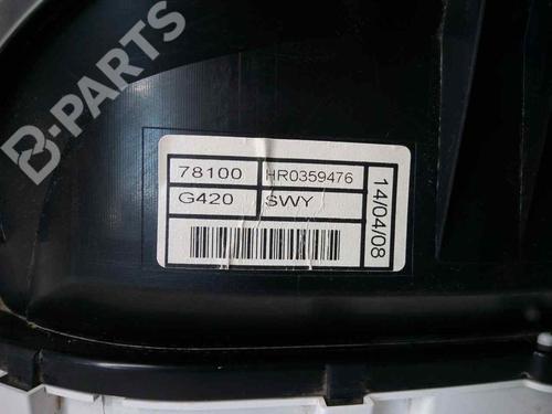 Instrument cluster HONDA CR-V III (RE_) 2.2 i-CTDi 4WD (RE6) | BP10545867C47 
