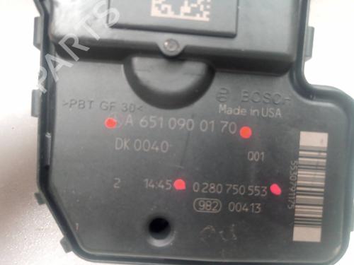 Throttle body MERCEDES-BENZ C-CLASS T-Model (S204) C 200 CDI (204.201) | BP15060599M82