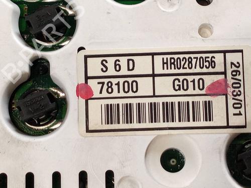 Quadrante HONDA CIVIC VII Hatchback (EU, EP, EV) 1.6 i (EP2, EU8, EU6) | BP30519232C47