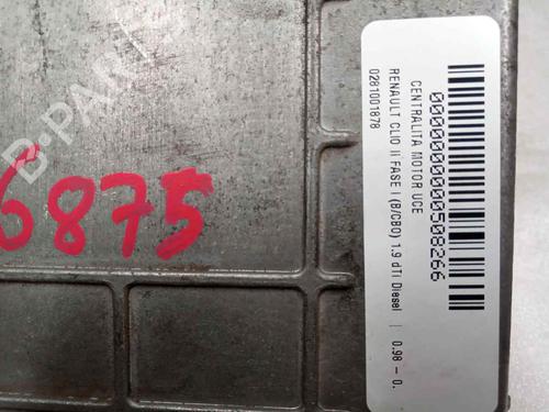 Engine control unit (ECU) RENAULT CLIO II (BB_, CB_)  | BP16054883M57 