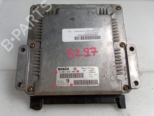 Used Engine control unit (ECU) CITROËN XSARA PICASSO (N68) 1.6 HDi (90 hp) 22520355