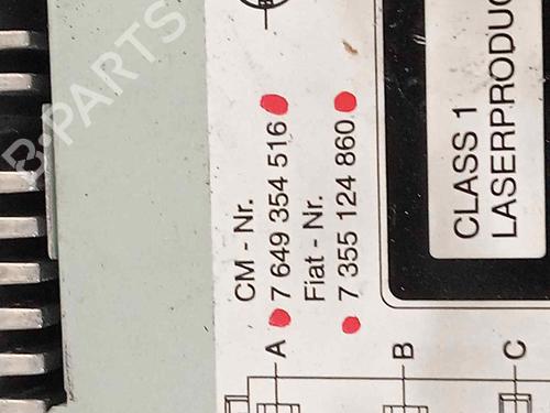 Radio FIAT DOBLO Platform/Chassis (263_) 1.3 D Multijet | BP17951308E6 