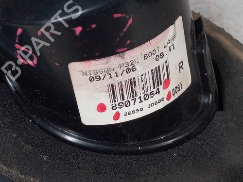 Right tailgate light NISSAN QASHQAI I (J10, NJ10) 1.5 dCi | BP17129615C80 
