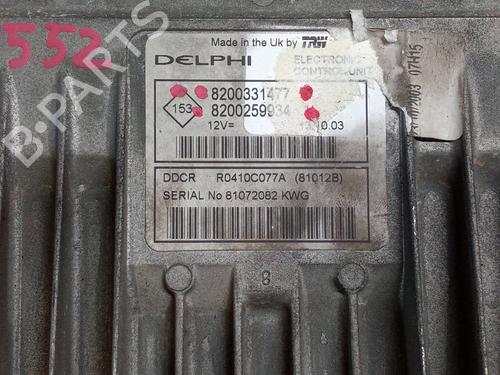 Engine control unit (ECU) RENAULT KANGOO (KC0/1_) 1.5 dCi | BP32261754M57