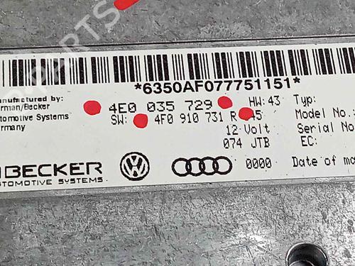 Elektronische module AUDI A6 Allroad C6 (4FH) 3.0 TDI quattro | BP30625828M83 