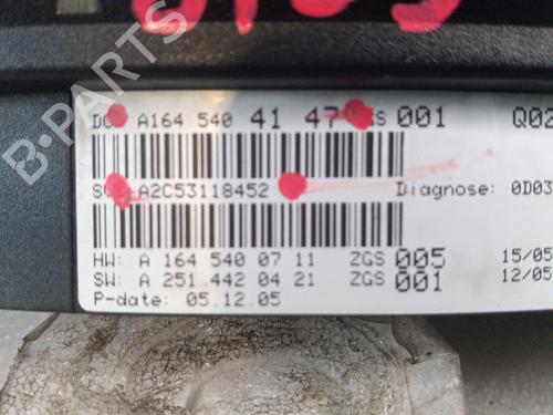 Instrument cluster MERCEDES-BENZ M-CLASS (W164) | BP24638322C47