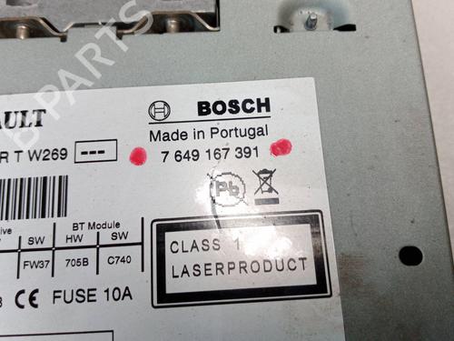 Radio RENAULT SCÉNIC III (JZ0/1_)  | BP20226619E6 