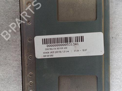 Engine control unit (ECU) HONDA JAZZ II (GD_, GE3, GE2) 1.2 i-DSI (GD5, GE2) | BP27224529M57