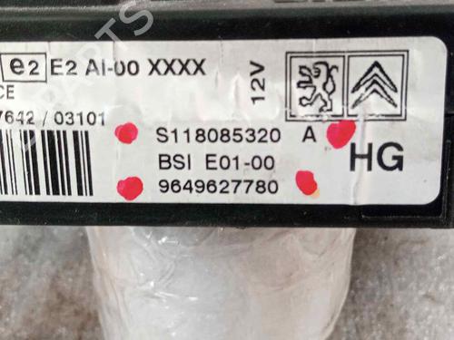 Fuse box PEUGEOT 206 SW (2E/K) 2.0 HDi | BP27483412E1