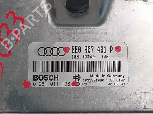 Motorstyringsenhed AUDI A4 B6 (8E2) 2.5 TDI quattro | BP20851706M57 