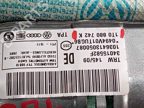 Right curtain airbag VW TOURAN (1T1, 1T2) 2.0 TDI 16V | BP19535913C12 