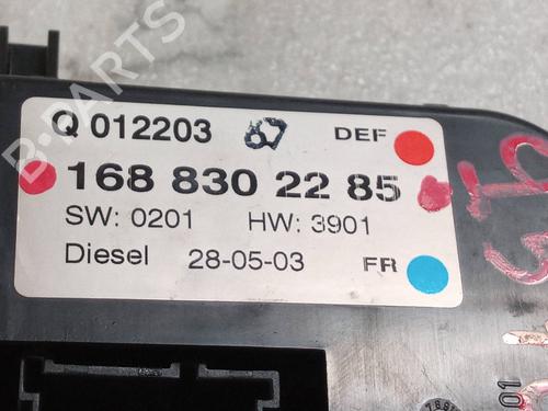 Climate control MERCEDES-BENZ A-CLASS (W168) A 170 CDI (168.009, 168.109) | BP32211502I5