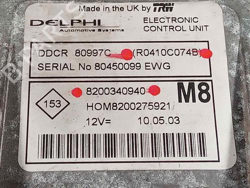 Engine control unit (ECU) NISSAN MICRA III (K12) 1.5 dCi | BP16054885M57