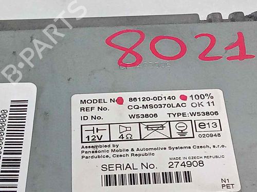 Bilradio TOYOTA YARIS (_P9_) 1.0 VVT-i (KSP90_, KSP90R) | BP20349280E6 