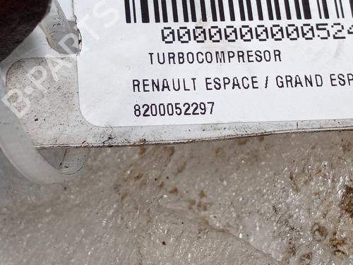 Turbocharger/Supercharger RENAULT ESPACE III (JE0_) 2.2 dCi (JE0K) | BP24547974M71 