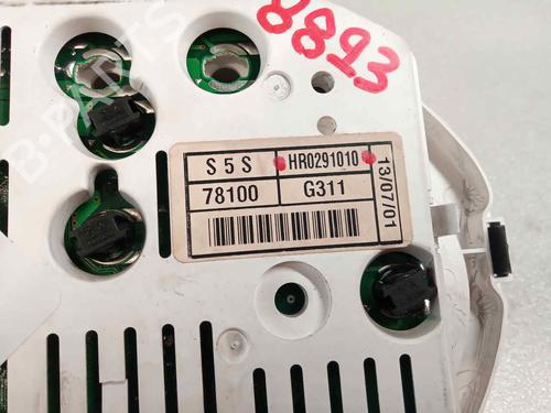 Instrument cluster HONDA CIVIC VII Hatchback (EU, EP, EV) 1.6 i (EP2, EU8, EU6) | BP26000879C47 