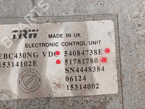 ABS Bremseaggregat ALFA ROMEO 159 (939_) 1.9 JTDM 16V (939AXC1B, 939AXC12) | BP20657125M43 