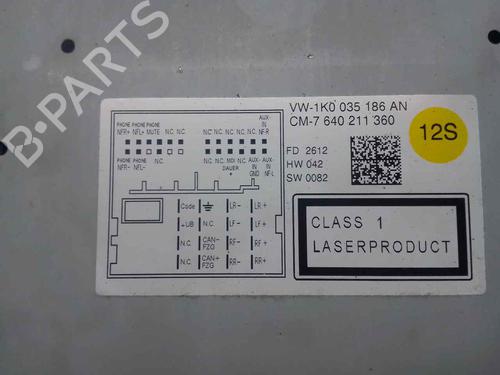 Radio VW PASSAT B7 (362)  | BP9758833E6 