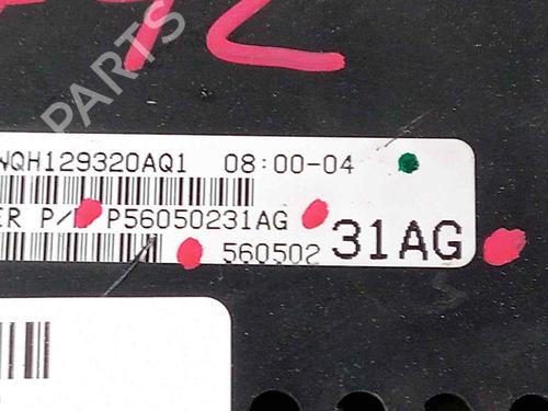 Fuse box JEEP GRAND CHEROKEE II (WJ, WG) 2.7 CRD 4x4 | BP18116901E1