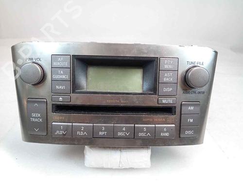 Radio TOYOTA AVENSIS Saloon (_T25_) 2.0 D-4D (ADT250_, ADT250R) | BP19274901E6 