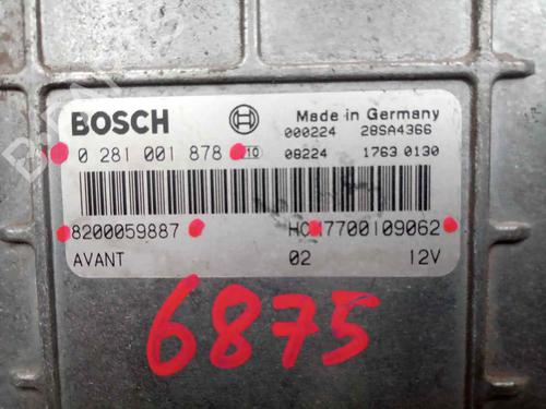 Engine control unit (ECU) RENAULT CLIO II (BB_, CB_)  | BP16054883M57 