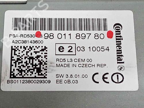 Radio CITROËN C4 II (NC_) 1.6 HDi 90 | BP16164569E6 