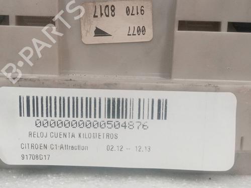 Instrument cluster CITROËN C1 (PM_, PN_) 1.0 | BP15007272C47 