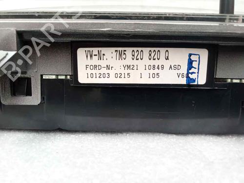 Instrument cluster FORD GALAXY I (WGR) 1.9 TDI | BP15260179C47 