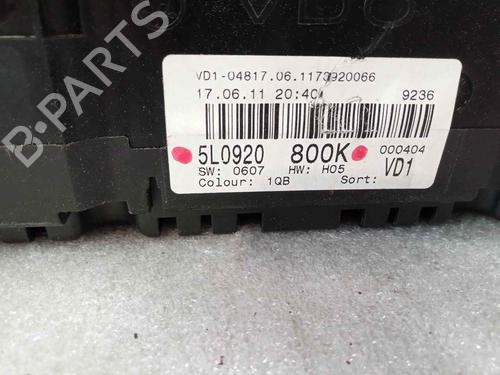 Instrument cluster SKODA YETI (5L) 2.0 TDI | BP26000888C47 