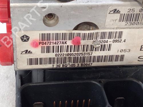 ABS pump CHRYSLER VOYAGER IV (RG, RS) 2.5 CRD | BP32211528M43 