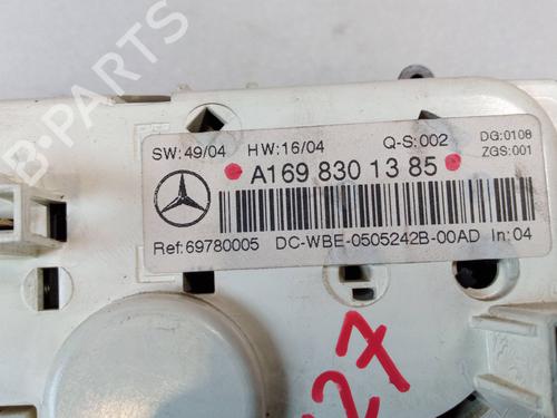 Climate control MERCEDES-BENZ A-CLASS (W169) A 180 CDI (169.007, 169.307) | BP22903854I5