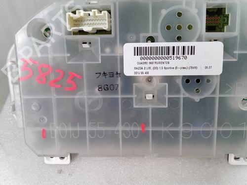 Instrument cluster MAZDA 2 (DE_, DH_) 1.5 (DE5FS) | BP18864735C47 