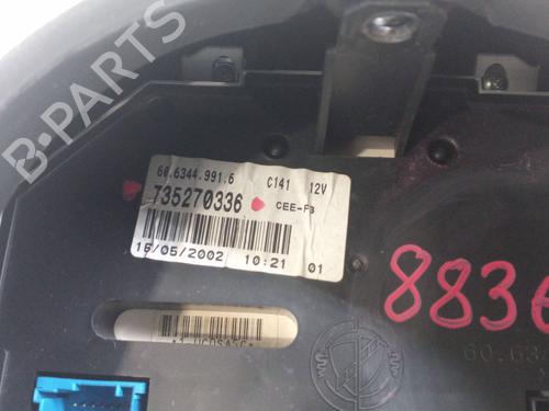 Instrument cluster FIAT SEICENTO / 600 (187_) 1.1 (187AXB, 187AXB1A, 187AXC1A02) | BP25818812C47 