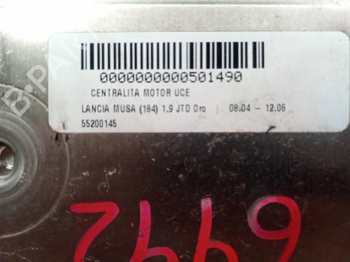 Engine control unit (ECU) LANCIA MUSA (350_) 1.9 D Multijet (350.AXC1A) | BP15232811M57 