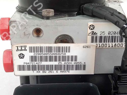 ABS pump CHRYSLER VOYAGER / GRAND VOYAGER III (GS_, NS_) 2.5 TD | BP11697701M43 