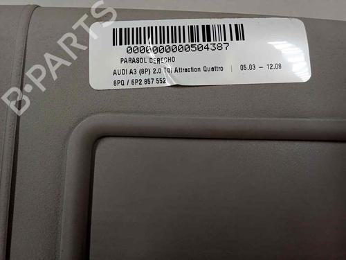 Right sun visor AUDI A3 (8P1) 2.0 TDI 16V | BP15258844I2 