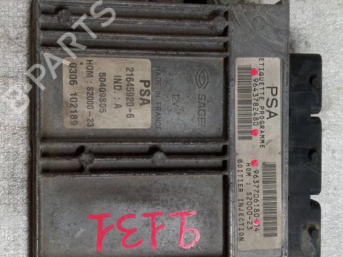 Computer motormanagement PEUGEOT 206 Hatchback (2A/C) 1.4 LPG (75 hp) 27804871