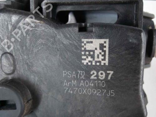 Rear left lock PEUGEOT 3008 I MPV (0U_) 1.6 HDi | BP10732938C100 